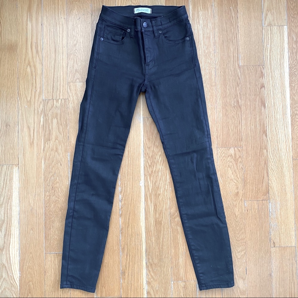 Madewell Coated Skinny Jeans Sz 24